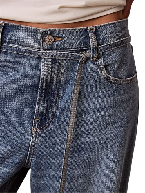 Jeans baggy con cinturino Calvin Klein Jeans | LV047E752G3NS